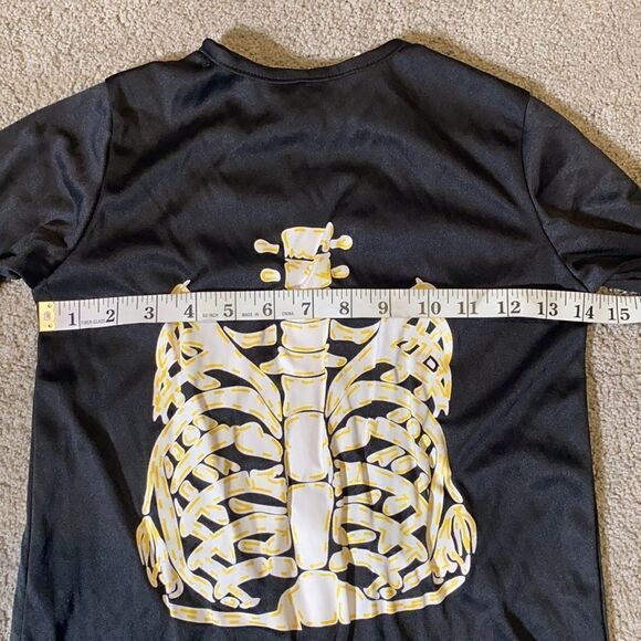 Kids Skeleton Dress Halloween Costume Size 7-9 - Picture 6 of 9